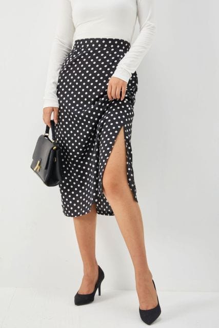 Sexy Leopard Wrap Print Chiffon Split Skirt - east2cart.uk