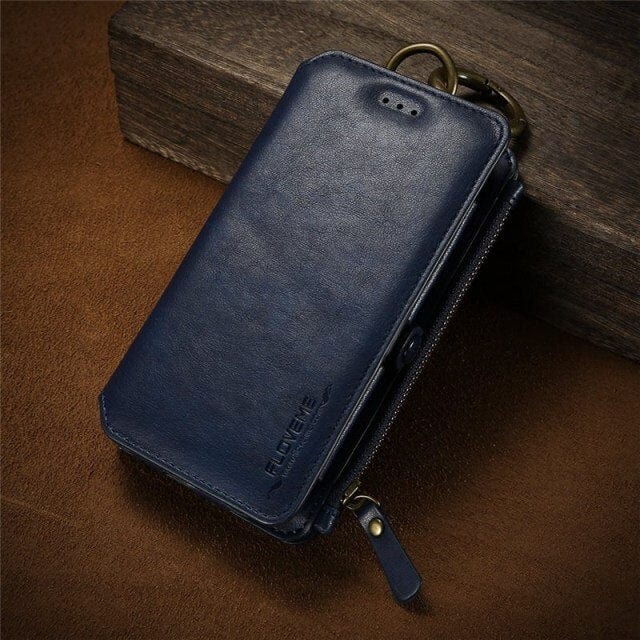 Business Leather Wallet Phone Bag - east2cart.uk