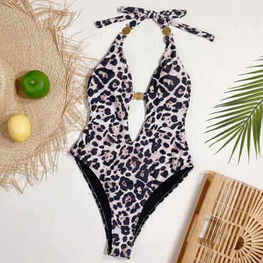 Leopard One Piece Swimsuit - east2cart.uk