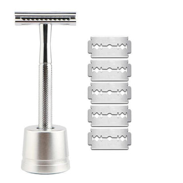 HAWARD Rose Gold Safety Razor 20 Blades Unisex - east2cart.uk