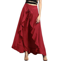 Women Chiffon Long Palazzo Pants - east2cart.uk