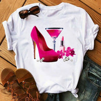 Ladies Love What You Print Tee Shirt - east2cart.uk