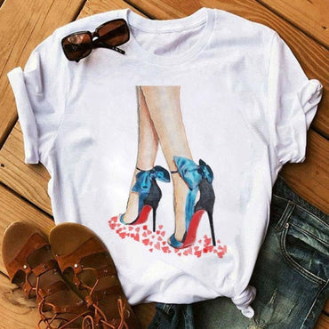 Ladies Love What You Print Tee Shirt - east2cart.uk