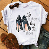 Ladies Love What You Print Tee Shirt - east2cart.uk