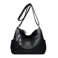 Retro Women's Grid Pattern Shoulder Bag - east2cart.uk