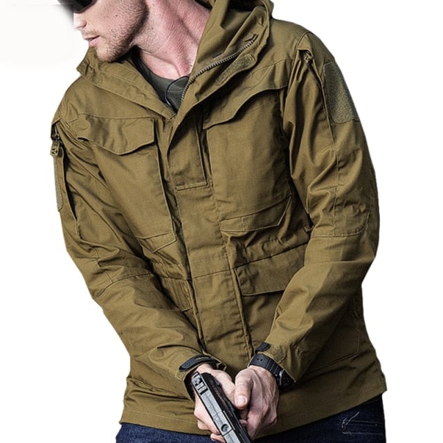 M65 Army Clothes Tactical Windbreaker Men Winter Autumn Jacket Waterproof Wearproof, Windproof, Hiking Jackets - east2cart.uk