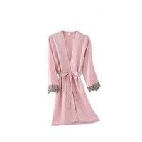 Ladies 5 Pieces Elegant Silk Pyjama Set - east2cart.uk