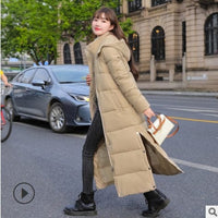 Winter Thick Hooded Trench Coat