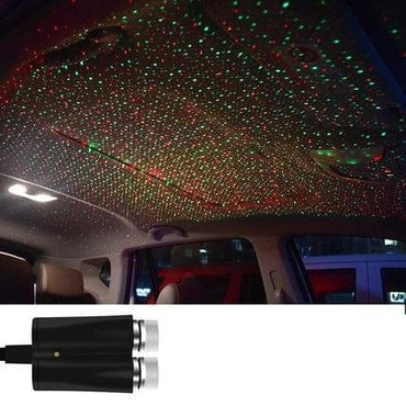 Car Interior Atmosphere Starry Laser Lighting