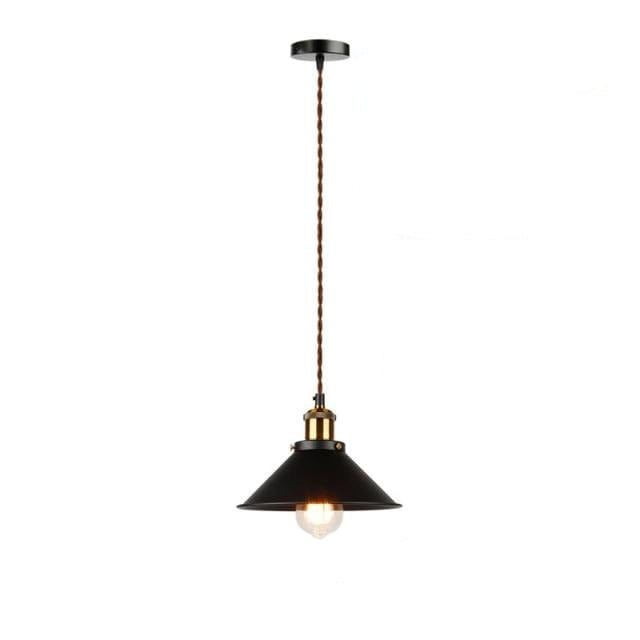 Industrial Metal Hanging Pendant Light