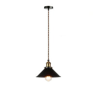Industrial Metal Hanging Pendant Light
