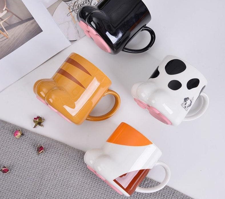 Cute Cat Paw Ceramic Mug - east2cart.uk