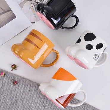 Cute Cat Paw Ceramic Mug - east2cart.uk