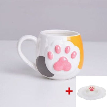 Cute Cat Paw Ceramic Mug - east2cart.uk