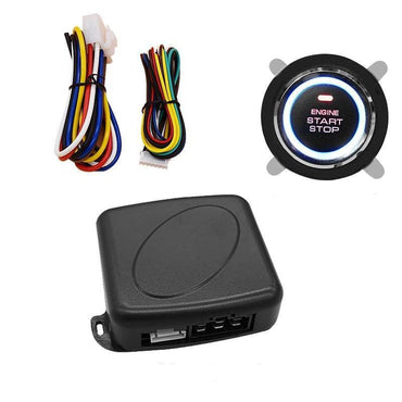 One key start engine system