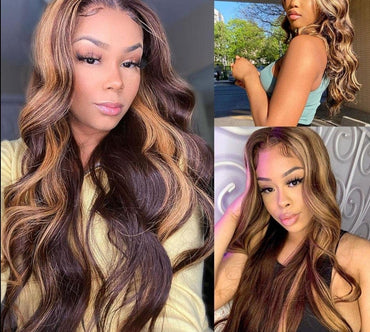 Pre pluck Peruvian Body Lace Front Wig - east2cart.uk