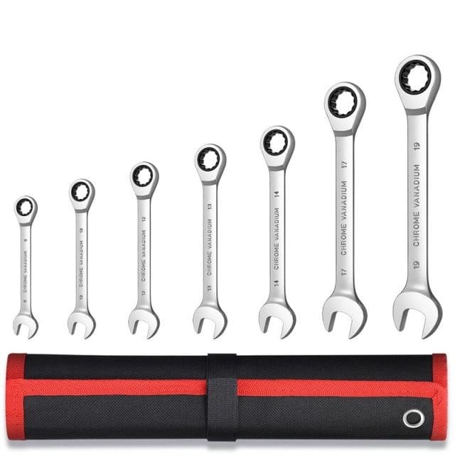 Ratchet Spanners Set Car Repair Tools