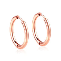 1Pairs/2pcs Trendy Small Colourful Hoop Earrings