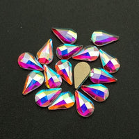 100Pcs Crystal AB Nail Art Decoration - east2cart.uk