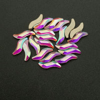 100Pcs Crystal AB Nail Art Decoration - east2cart.uk