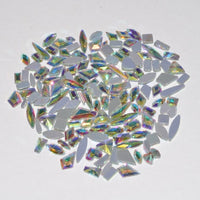 100Pcs Crystal AB Nail Art Decoration - east2cart.uk