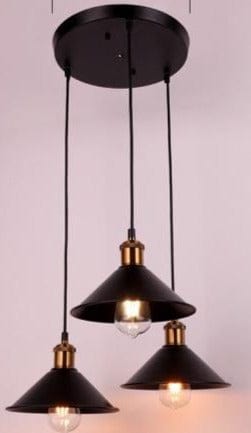 American Retro LED Bronze Pendant Hanging Lamp