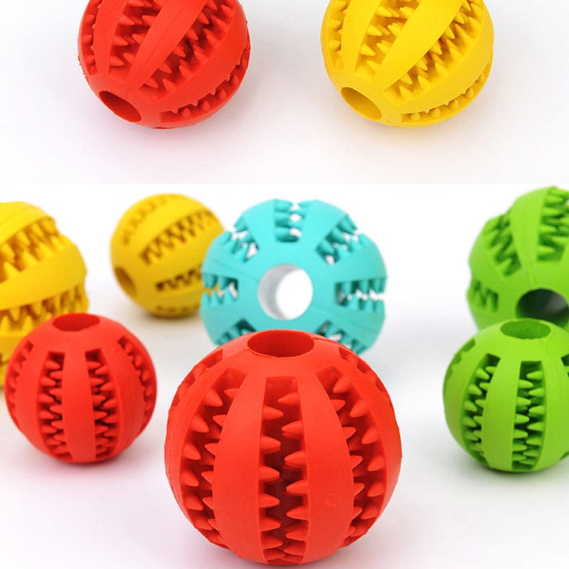 Rubber Balls Interactive Dog Toys - east2cart.uk