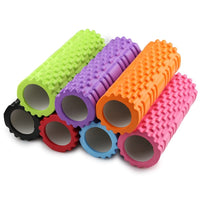 Yoga Column Fitness Pilates Foam Roller Yoga blocks Train Gym Massage Grid Trigger Point Therapy Physio Exercise - east2cart.uk