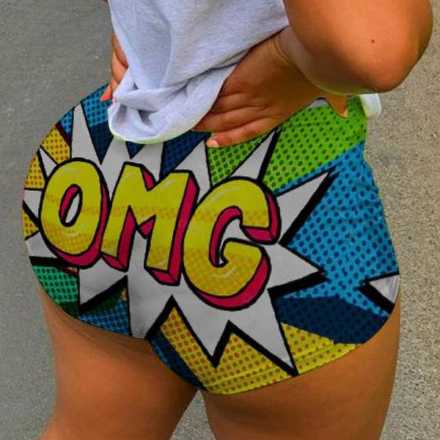 Spandex Hot Pants