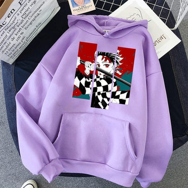 Demon Slayer Anime  Sweatshirt Girl's Hoodie - east2cart.uk