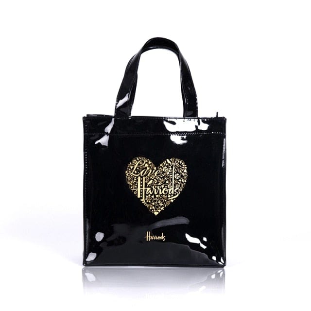 London Style PVC Reusable Luxury Shopping Bag