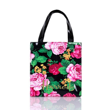 London Style PVC Reusable Luxury Shopping Bag