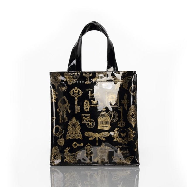 London Style PVC Reusable Luxury Shopping Bag