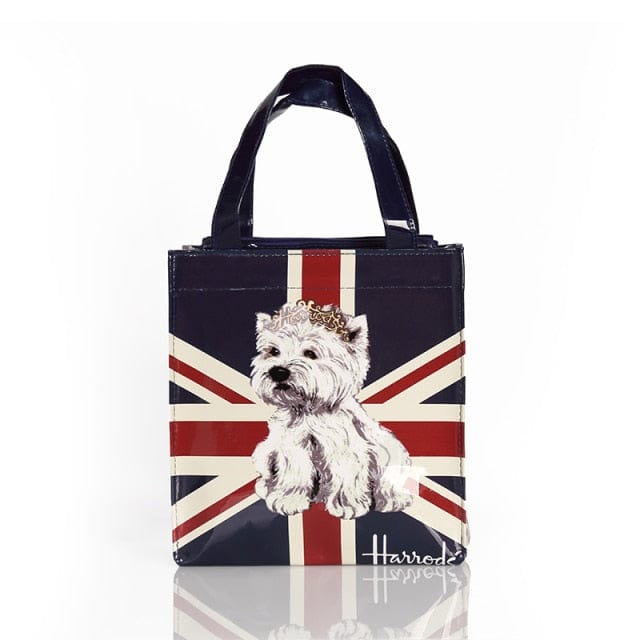 London Style PVC Reusable Luxury Shopping Bag