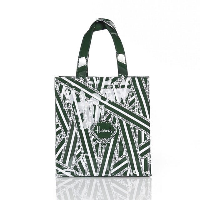 London Style PVC Reusable Luxury Shopping Bag