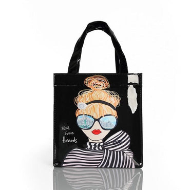 London Style PVC Reusable Luxury Shopping Bag