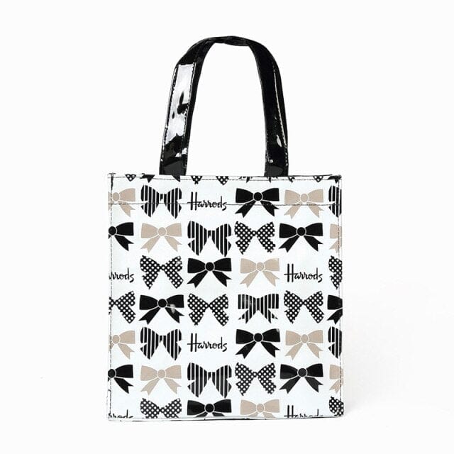 London Style PVC Reusable Luxury Shopping Bag