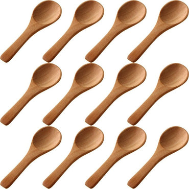 50 Pieces Small Wooden Spoons