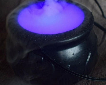 Halloween Colour Changing Smoke Cauldron Party Decoration