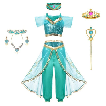 Aladdin Princess Cosplay Party Costume