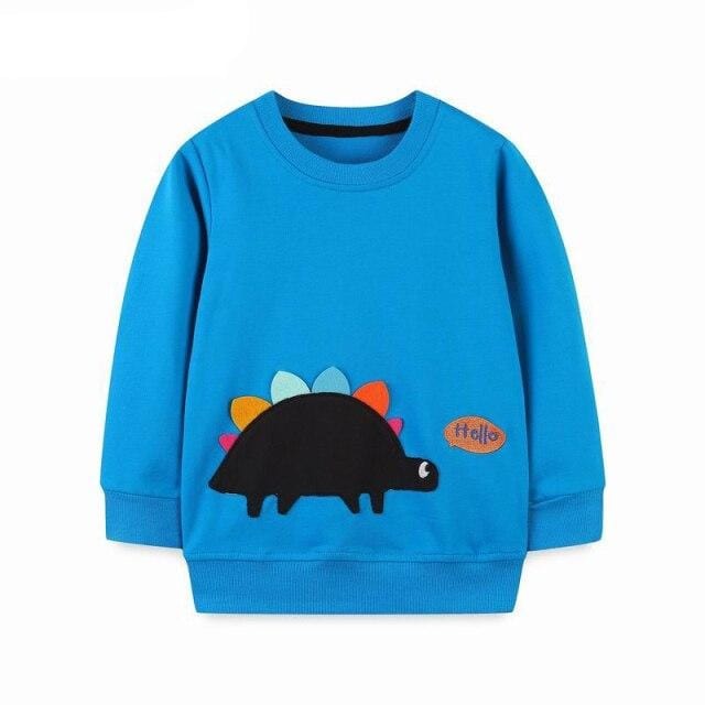 Boys Dinosaur Print Hoodie