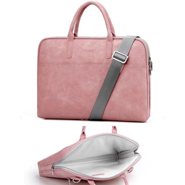 Ladies PU Leather Laptop Bag - east2cart.uk