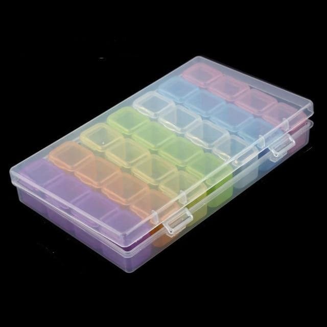 Gird Diamond Painting Accessories Storage Box