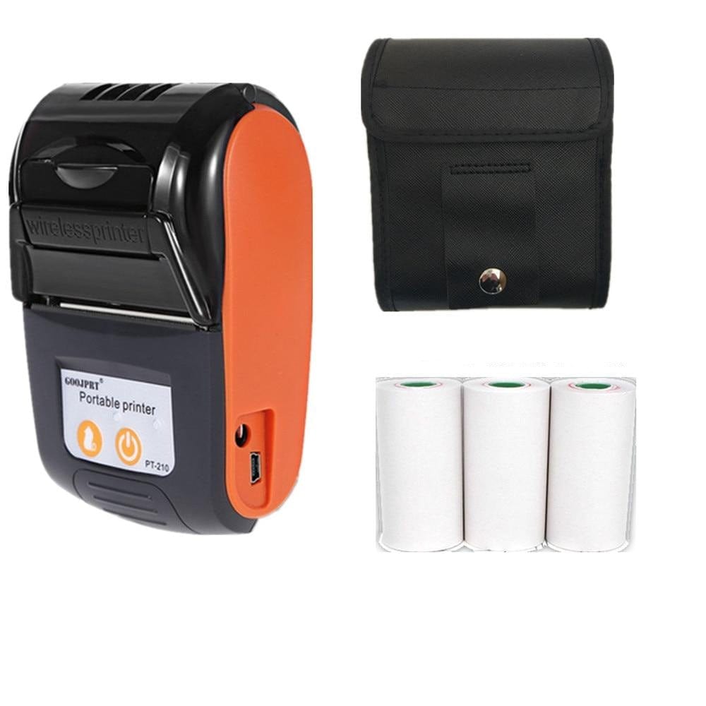 Wireless Mini Thermal Printers Portable Receipt Printer Thermal BT 58mm Mobile Phone Android POS PC Pocket Bill Makers Impresora - east2cart.uk