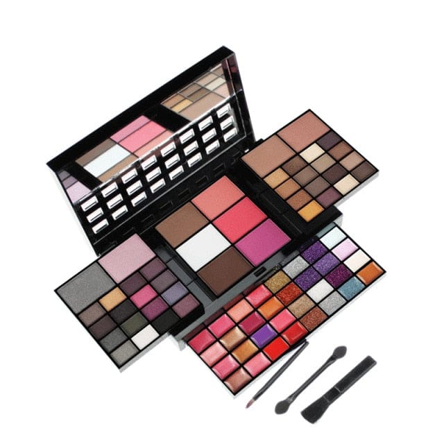 Miss Rose Professional 180 Color Eyeshadow Blush Cosmetic Foundation Face Powder Makeup Sets  Eye Shadows Palette - east2cart.uk