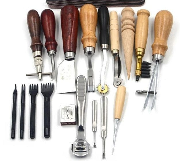 Professional Leather Craft Tools Kit