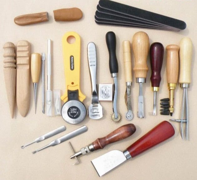 Professional Leather Craft Tools Kit