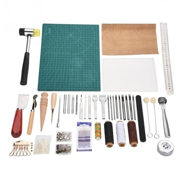 Professional Leather Craft Tools Kit