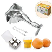 Manual Juice Squeezer Aluminum Alloy Hand Pressure Orange Juicer Pomegranate Lemon Squeezer Kitchen Accessories - east2cart.uk