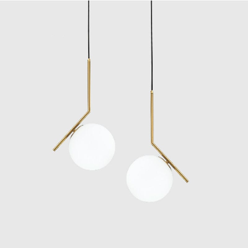 Post Modern Creative Glass Ball Pendant Light